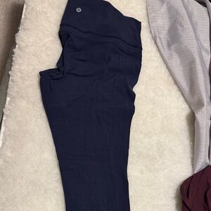 Lululemon Athletica Align Deep Navy Leggings size 12 and 25 ‘’ length